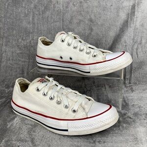 Converse Chuck Taylor All Star Low Womens Size 7‎ White Athletic Shoes Sneakers